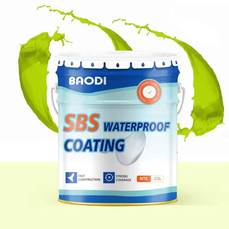 SBS Liquid Coil Polyurethane Waterproof Coating